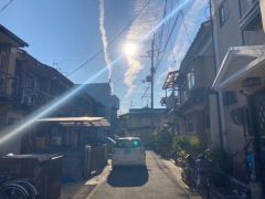 前面道路