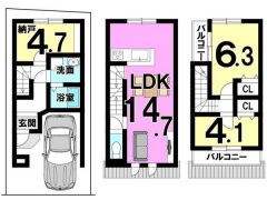 建物参考プラン間取