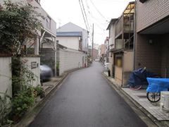 前面道路