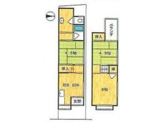 古家現況間取り