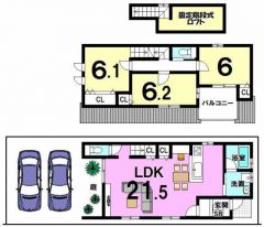 建物参考プラン間取り