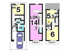 建物参考プラン間取り
