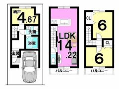 建物参考プラン間取