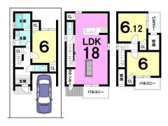 建物参考プラン間取り２