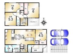 建物参考プラン間取