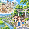 Vol.53 ▶ 「羽束師」は何を意味する地名？読めない三文字に隠れた古代の仕事と水の記憶