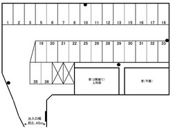 京都市伏見区石田森東　月極駐車場