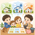#3 ▶ 住宅ローンの種類を徹底比較｜変動金利・固定金利・フラット35の違いとは？