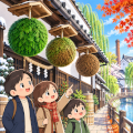 Vol.64 ▶ 酒蔵の軒先に吊るされた「杉玉」は、なぜ緑から茶色に変わる？